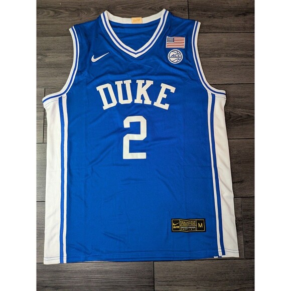 Other - Cooper Flagg #2 Blue Elite Duke Light Blue Devils Jersey Men's Sizes